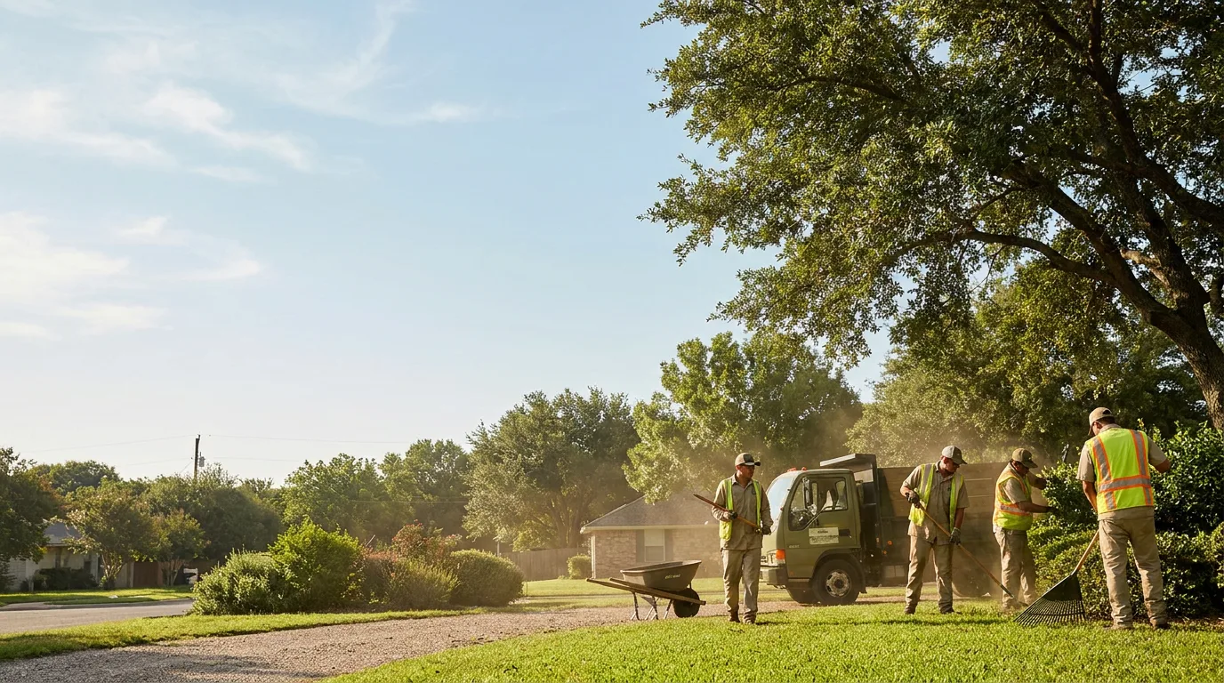 Landscaping in Bluff Dale, TX near me